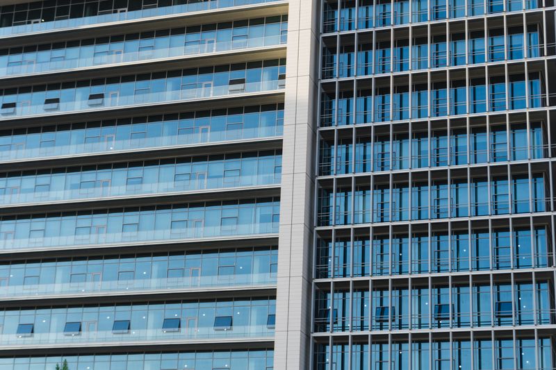 Modern office building exterior